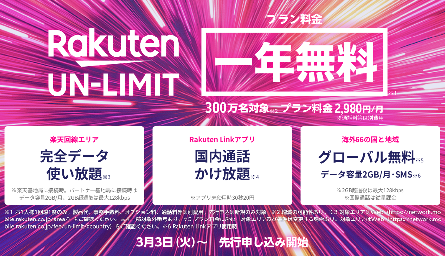 楽天モバイル 新料金プラン発表 内容の４行まとめあります そして１年無料の割引もあるが でも実質条件あり ちょうどいいミニマリストのブログ